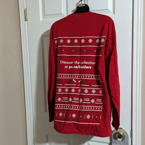 PC Insiders Holiday Crew Long Sleeve Shirt XL - Picture 7 of 8